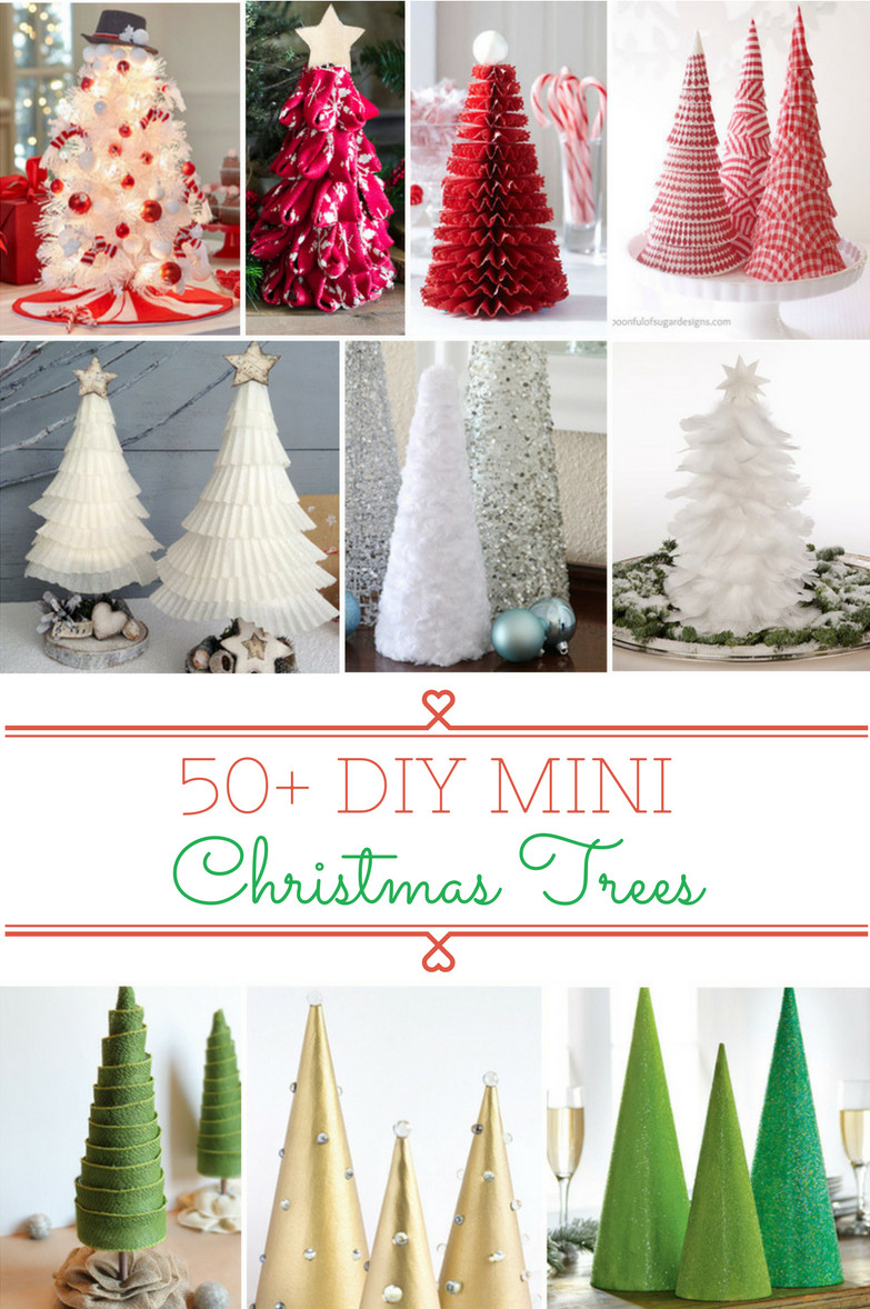 DIY Christmas Tree Decorations
 50 DIY Mini Christmas Trees Prudent Penny Pincher