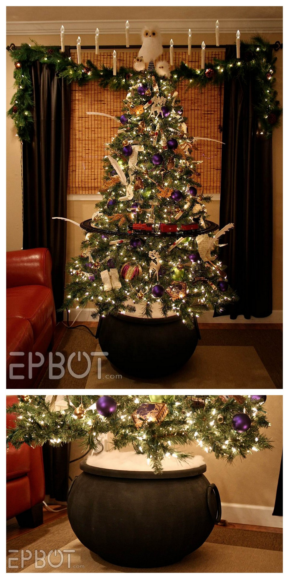 DIY Christmas Tree Stand Bucket
 True Blue Me & You DIYs for Creatives • DIY Harry Potter