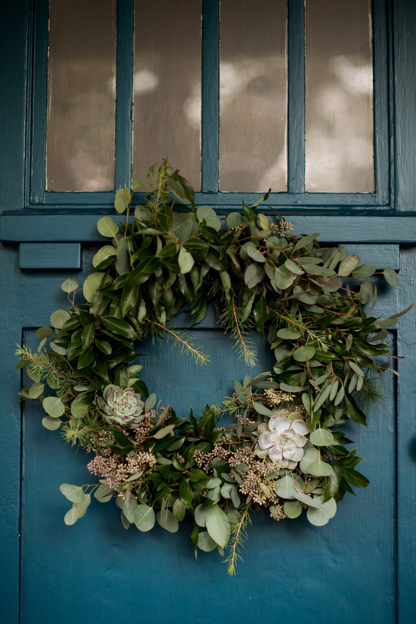 DIY Christmas Wreath
 DIY Eucalyptus Pine Christmas Wreath The Sweetest Occasion