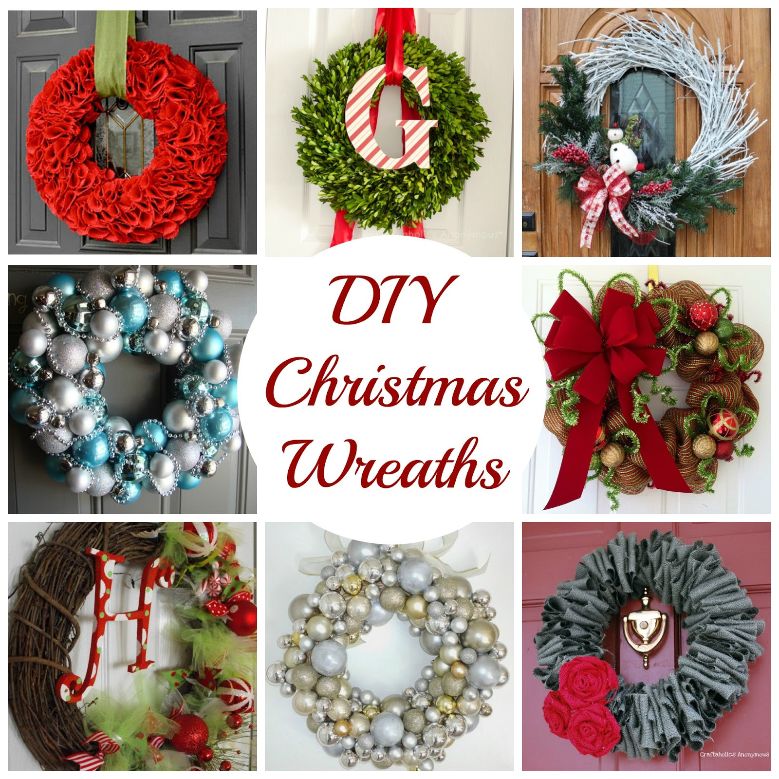 DIY Christmas Wreath
 DIY Christmas Wreaths