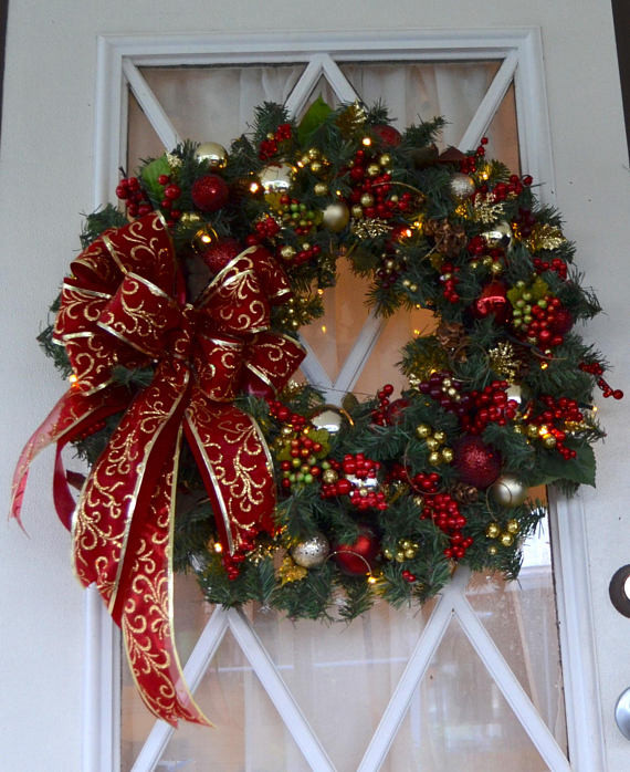 DIY Christmas Wreaths For Front Door
 15 Alluring Handmade Christmas Wreath Designs That Will