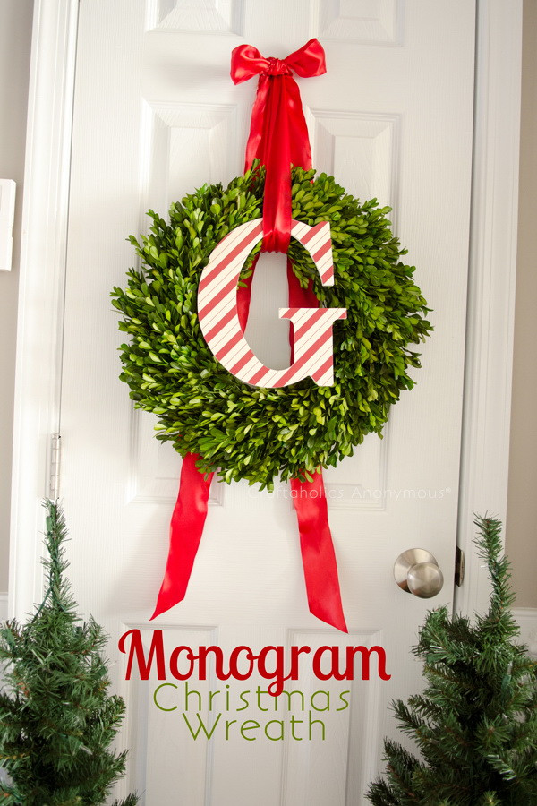 DIY Christmas Wreaths For Front Door
 30 Festive DIY Christmas Wreaths with Lots of Tutorials
