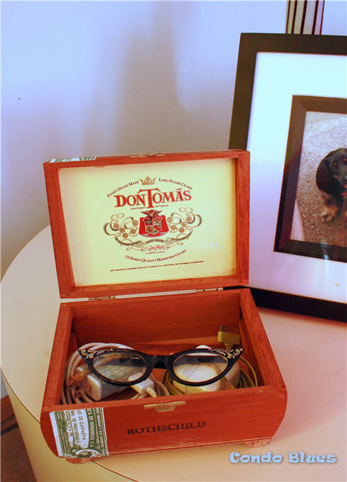 DIY Cigar Boxes
 Condo Blues DIY Cigar Box and Wine Cork Storage Box