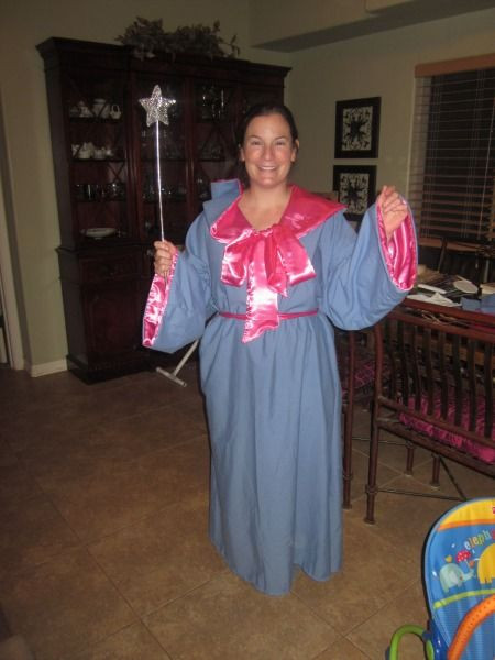 DIY Cinderella Costume For Adults
 DIY Adult Fairy Godmother costume