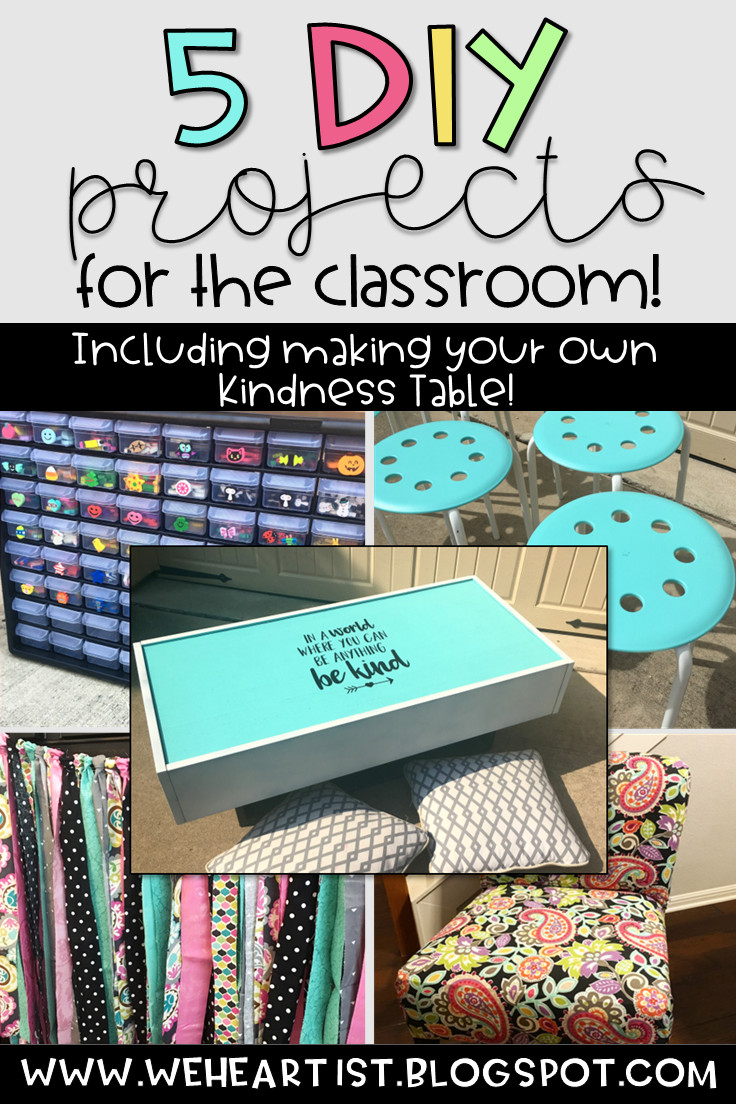 DIY Classroom Decorations
 We Heart 1st 5 DIY Projects for the Classroom