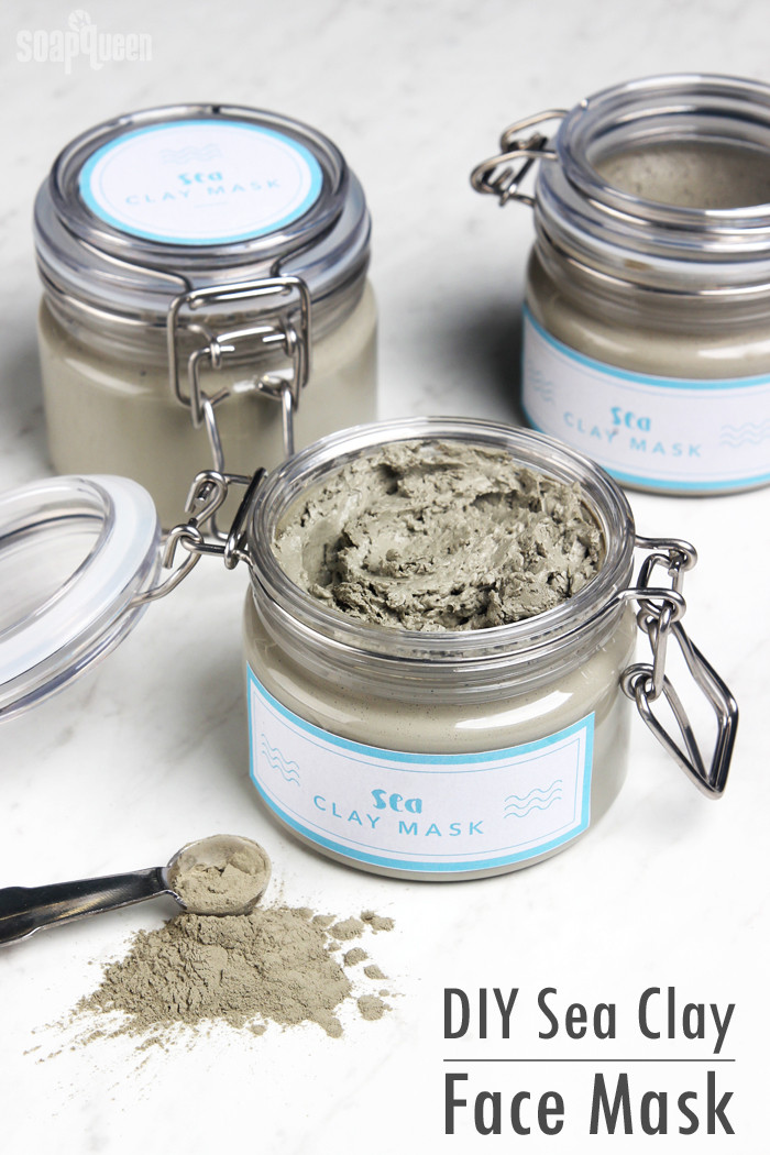 DIY Clay Mask
 DIY Sea Clay Face Mask Soap Queen