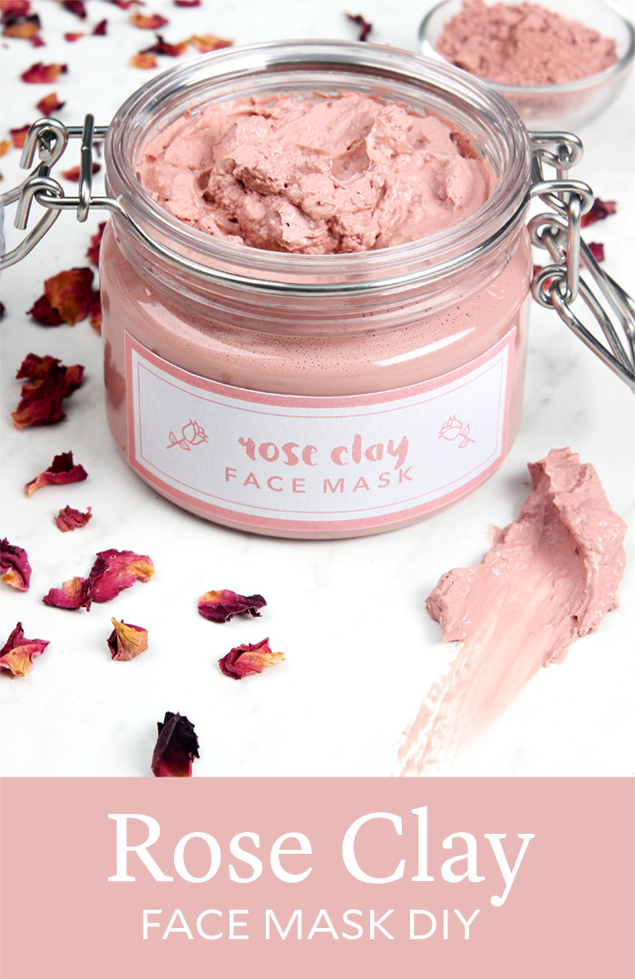 DIY Clay Mask
 Rose Clay Face Mask DIY Soap Queen