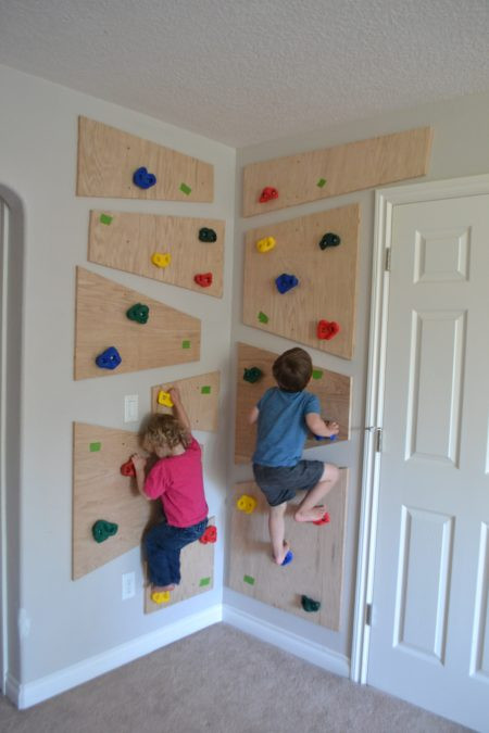Diy Climbing Wall For Kids
 Do It Yourself Climbing Wall The Created Home