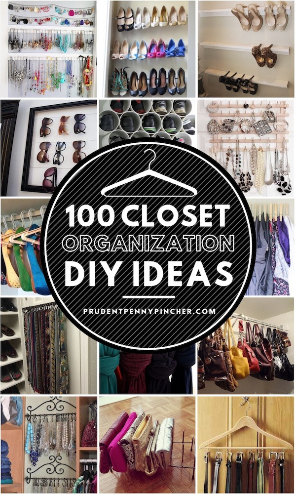 DIY Closet Organizer Ideas
 100 Best DIY Closet Organization Ideas Prudent Penny Pincher