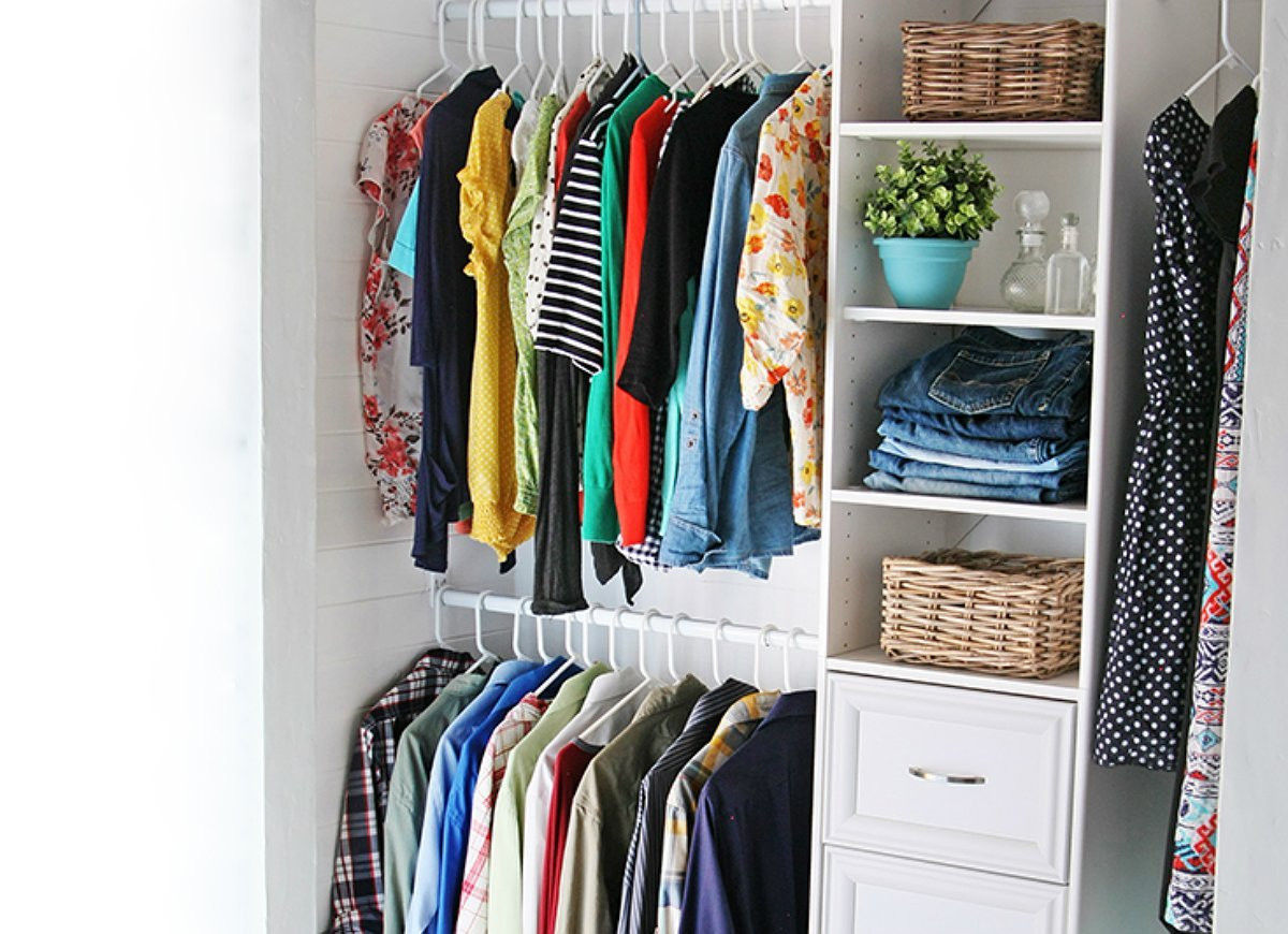 DIY Closet Organizer Ideas
 Build a Custom Closet Organizer Dream Closet 21 Ways to