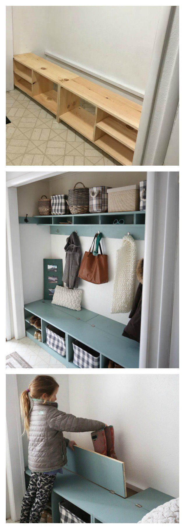 DIY Closet Plans
 A Better Mudroom Solution Knock fDecor