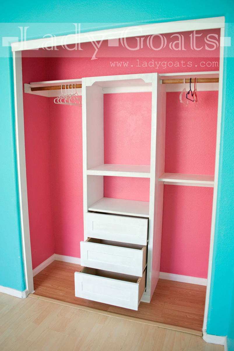 DIY Closet Shelves Plans
 Ana White