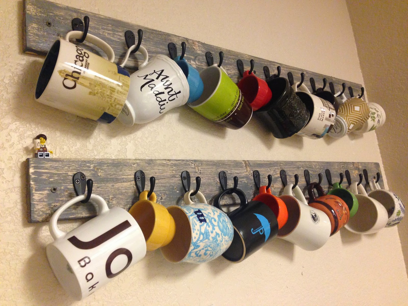 DIY Coffee Cup Rack
 Tremendously Cool DIY Coffee Mug Rack Ideas – Just Imagine