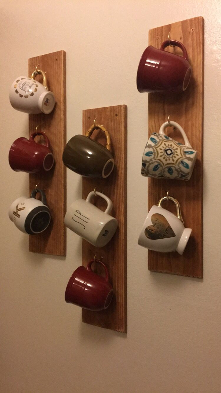 DIY Coffee Cup Rack
 Diy Cup Holder Ideas Are Functional And Inspiring