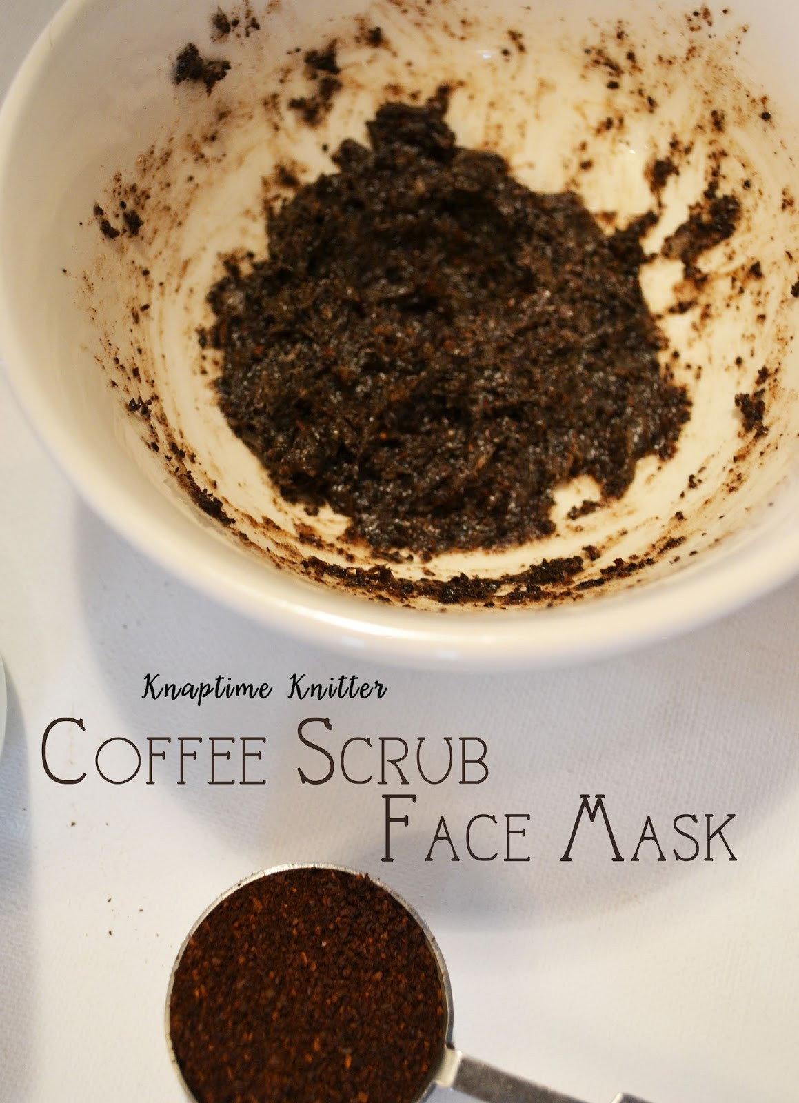 DIY Coffee Face Mask
 DIY Coffee Face Scrub & Mask