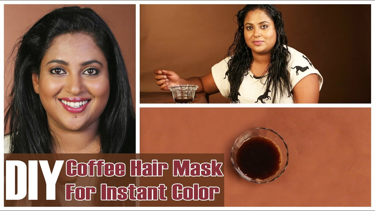 DIY Coffee Hair Dye
 DIY Natural Hair Dye with COFFEE HAIR MASK