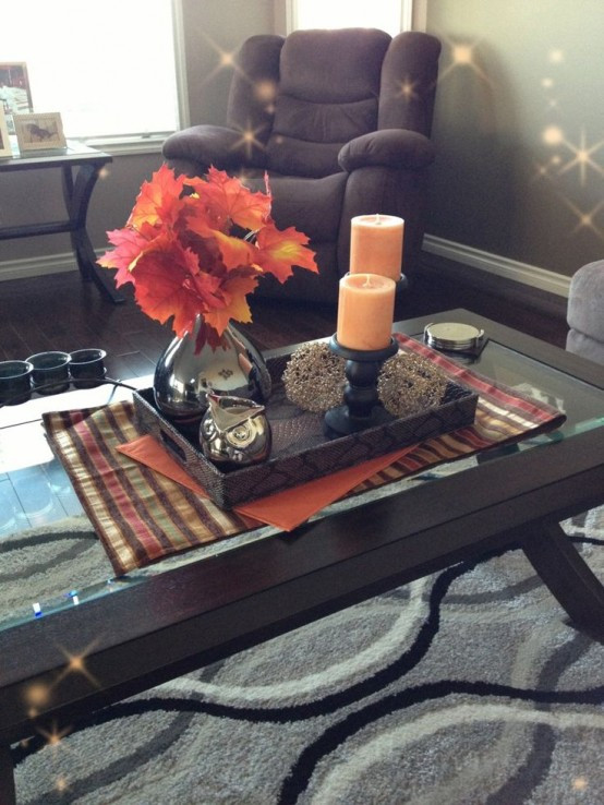 DIY Coffee Table Decor
 DIY Wel e the Fall with Merry Decorations for Your