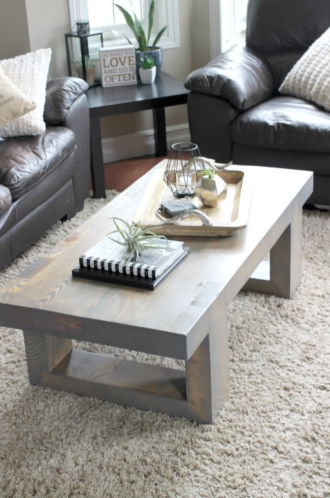 DIY Coffee Table Decor
 Modern Coffee Table Build Plans