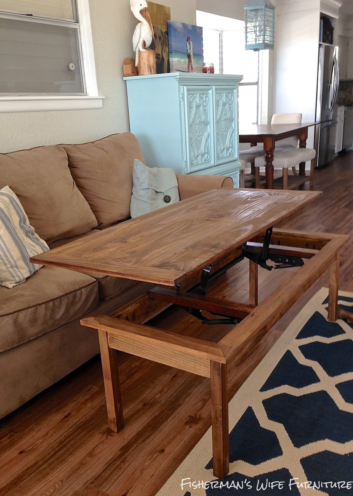 DIY Coffee Tables Plans
 Fisherman s Wife Furniture DIY Coffee Table