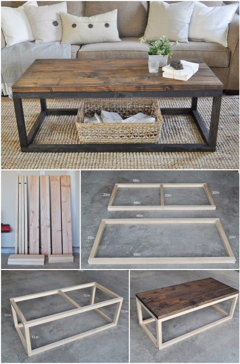 DIY Coffee Tables Plans
 20 Super Cool Easy To Do DIY Coffee Table Ideas Home Magez