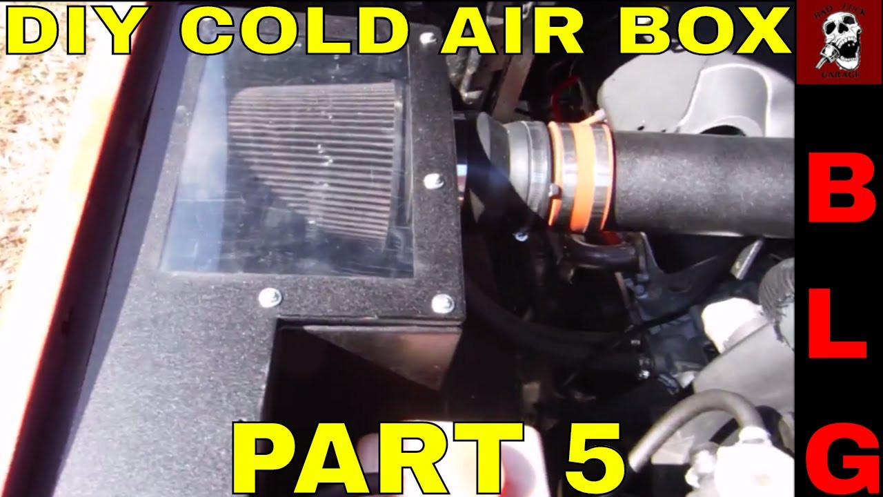 DIY Cold Air Intake Box
 LS Swap C10 Custom DIY Cold Air Box PART 5 Final Video