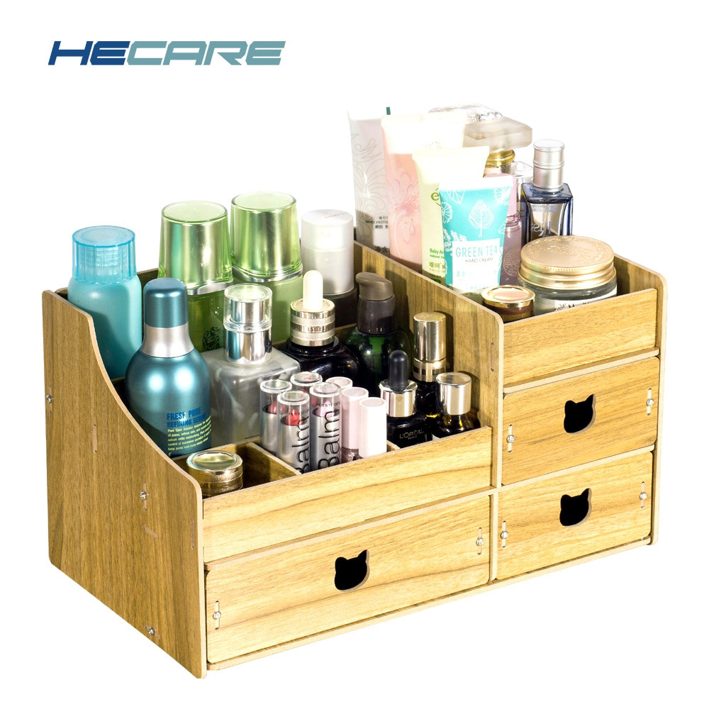 DIY Collapsible Wooden Box
 HECARE Folding Wooden Drawers Storage Box Jewelry