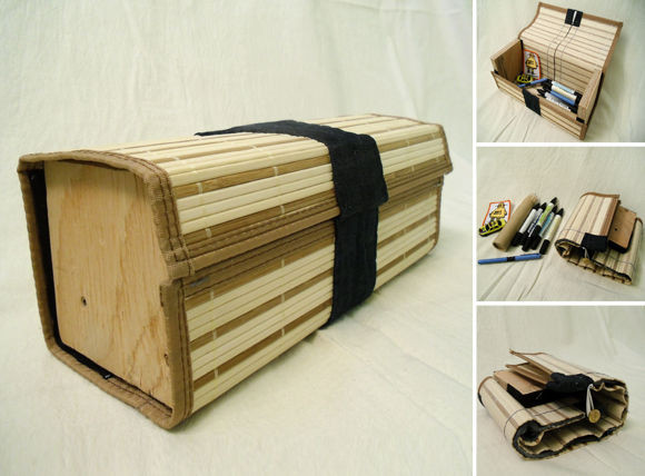 DIY Collapsible Wooden Box
 collapsible box All