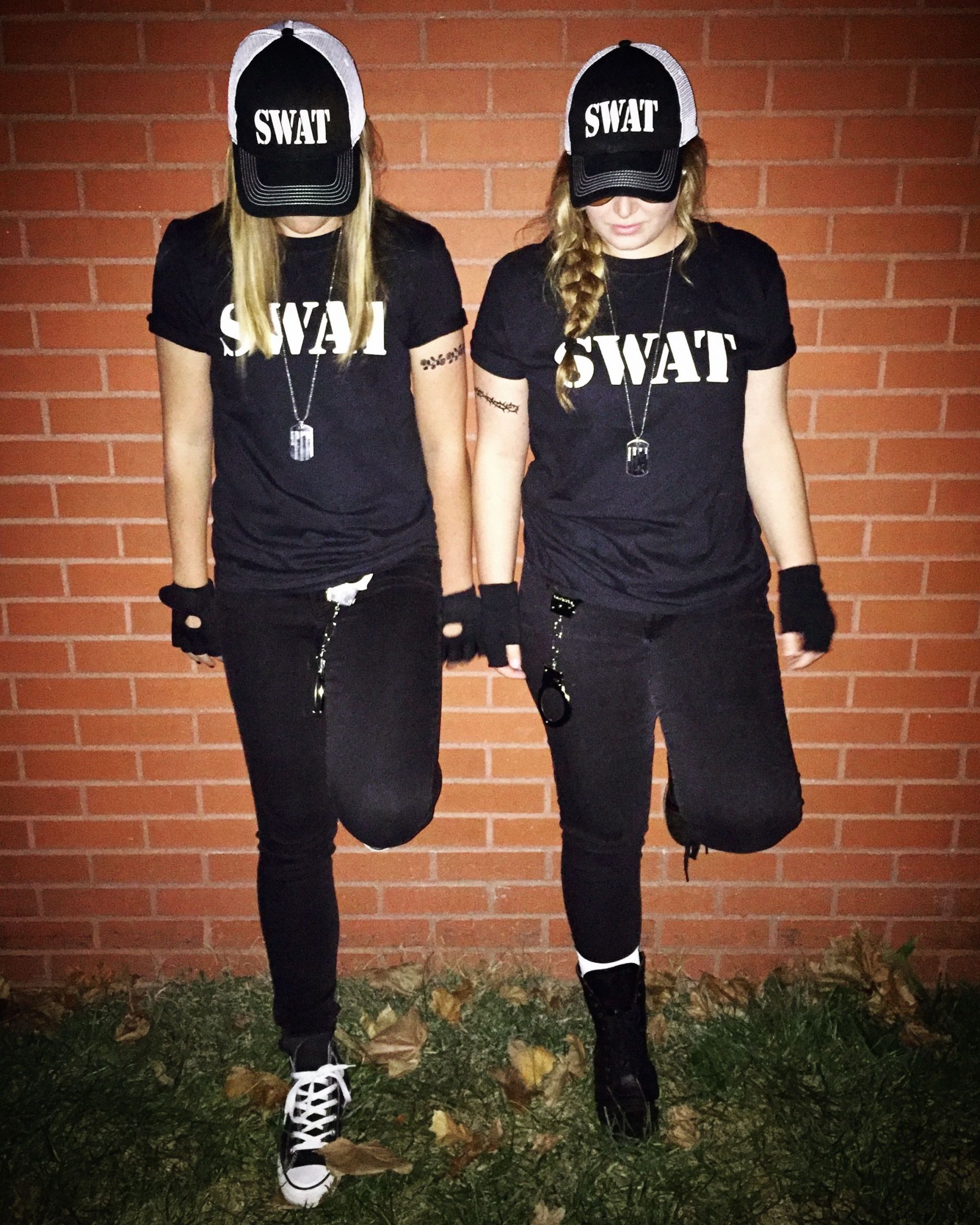 DIY Cop Costume
 Swat team