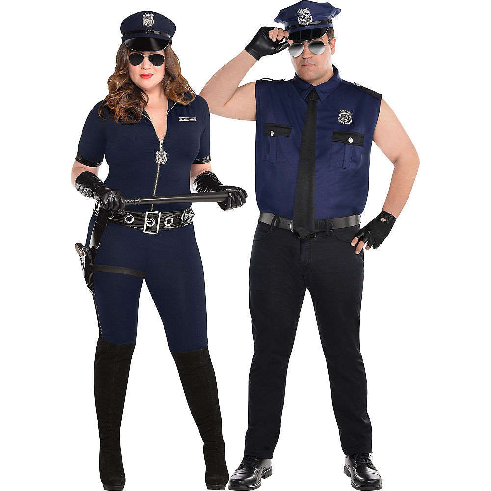 DIY Cop Costume
 Adult y Cop Couples Costumes Plus Size