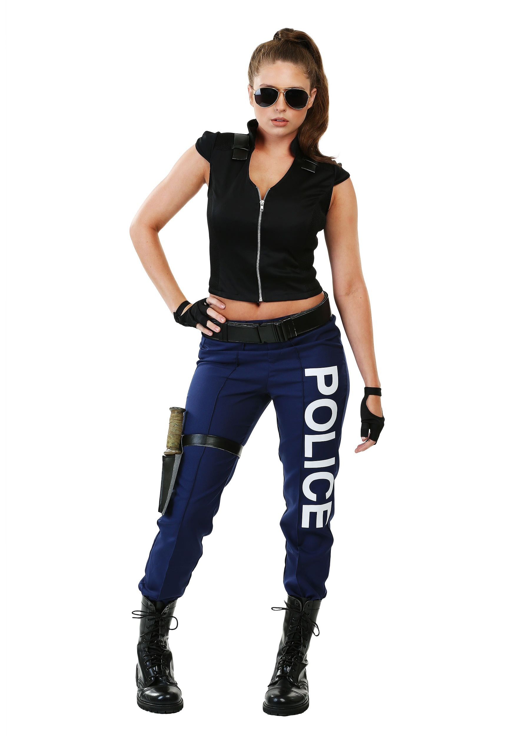 DIY Cop Costume
 Women s Tactical Police Costume
