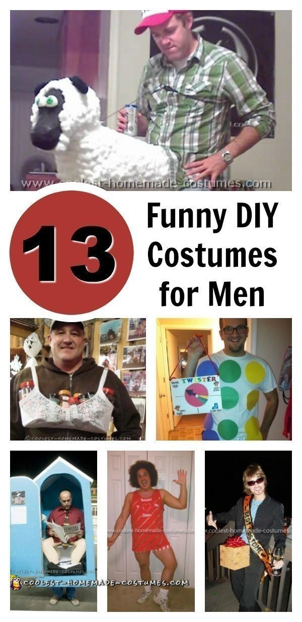 DIY Costumes Adult
 Top 13 DIY Funny Adult Halloween Costumes for Men