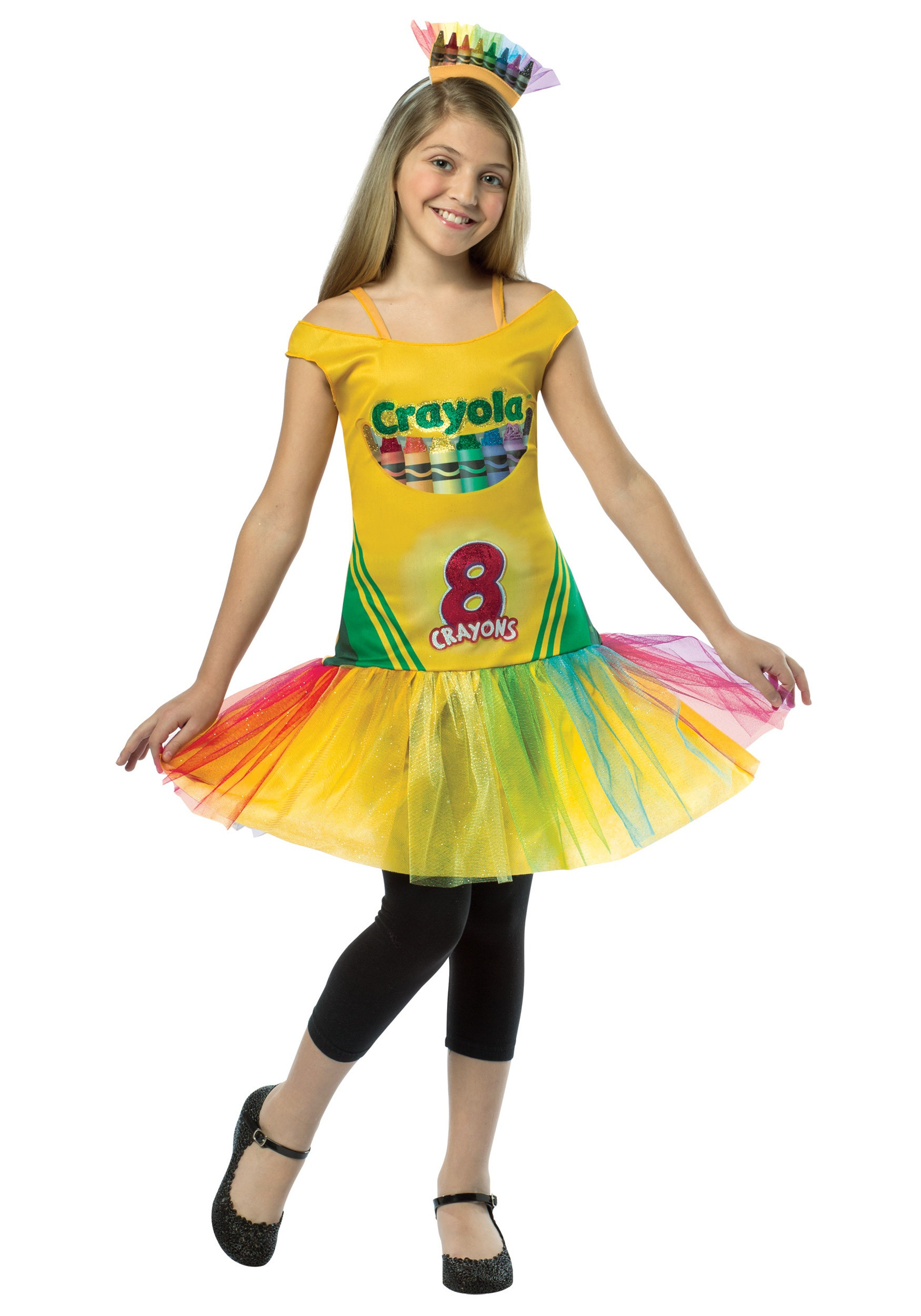 DIY Costumes For Tweens
 Tween Tutu Crayon Dress