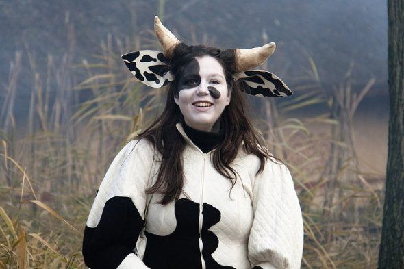 DIY Cow Costume For Adults
 How to Make a Cow Costume