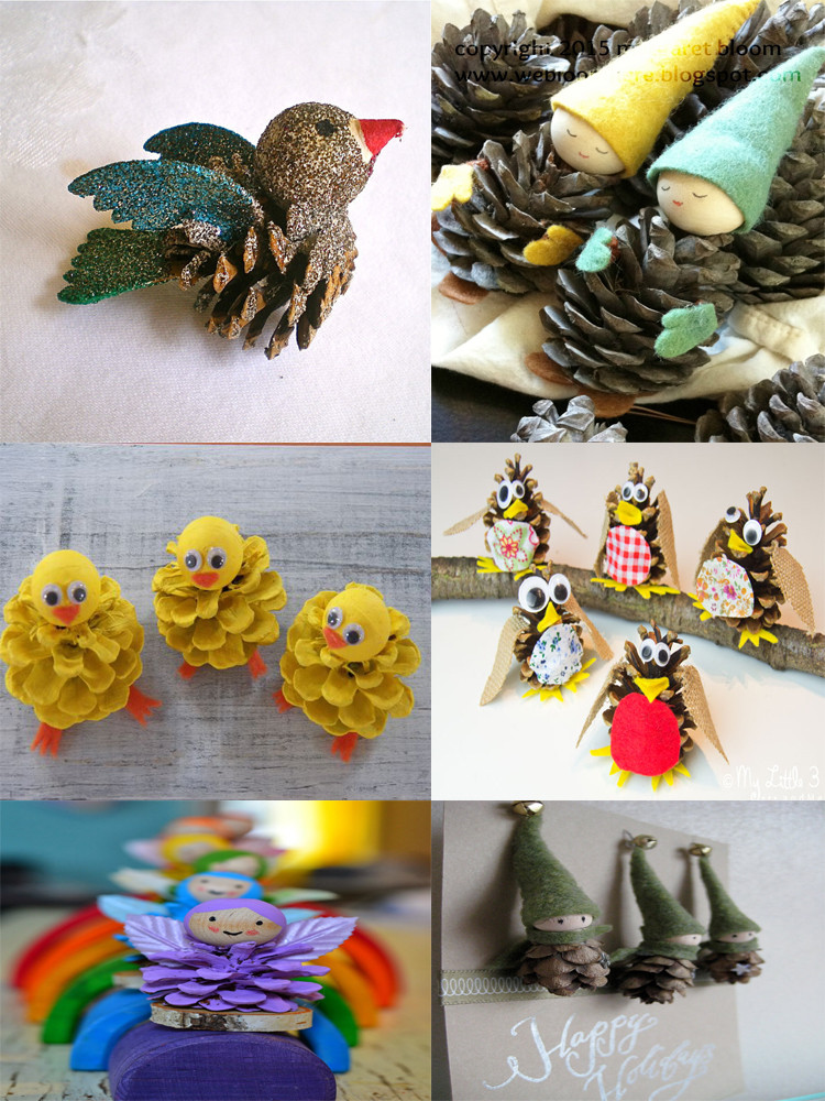 DIY Craft For Christmas
 40 Easy and Cute DIY Pine Cone Christmas Crafts
