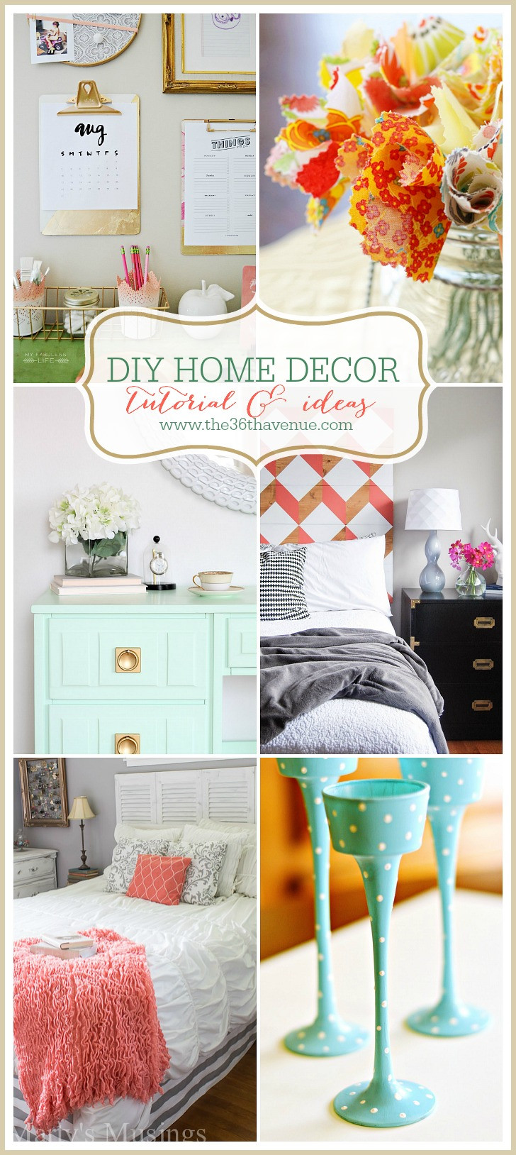 DIY Craft Ideas For Home Decor
 The 36th AVENUE Home Decor DIY Projects