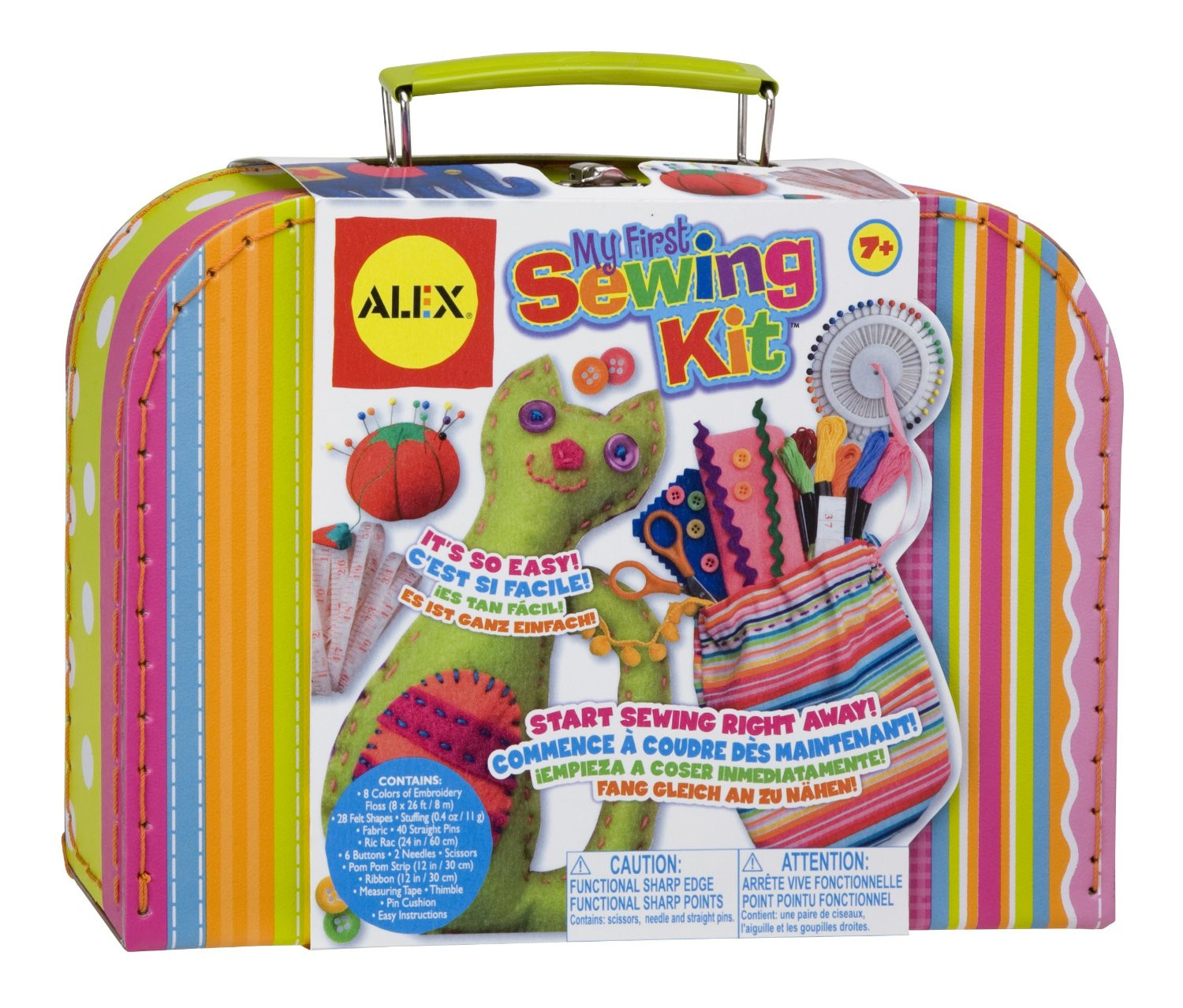 DIY Craft Kits For Kids
 ALEX Toys – Craft My First Sewing Kit ly $13 20