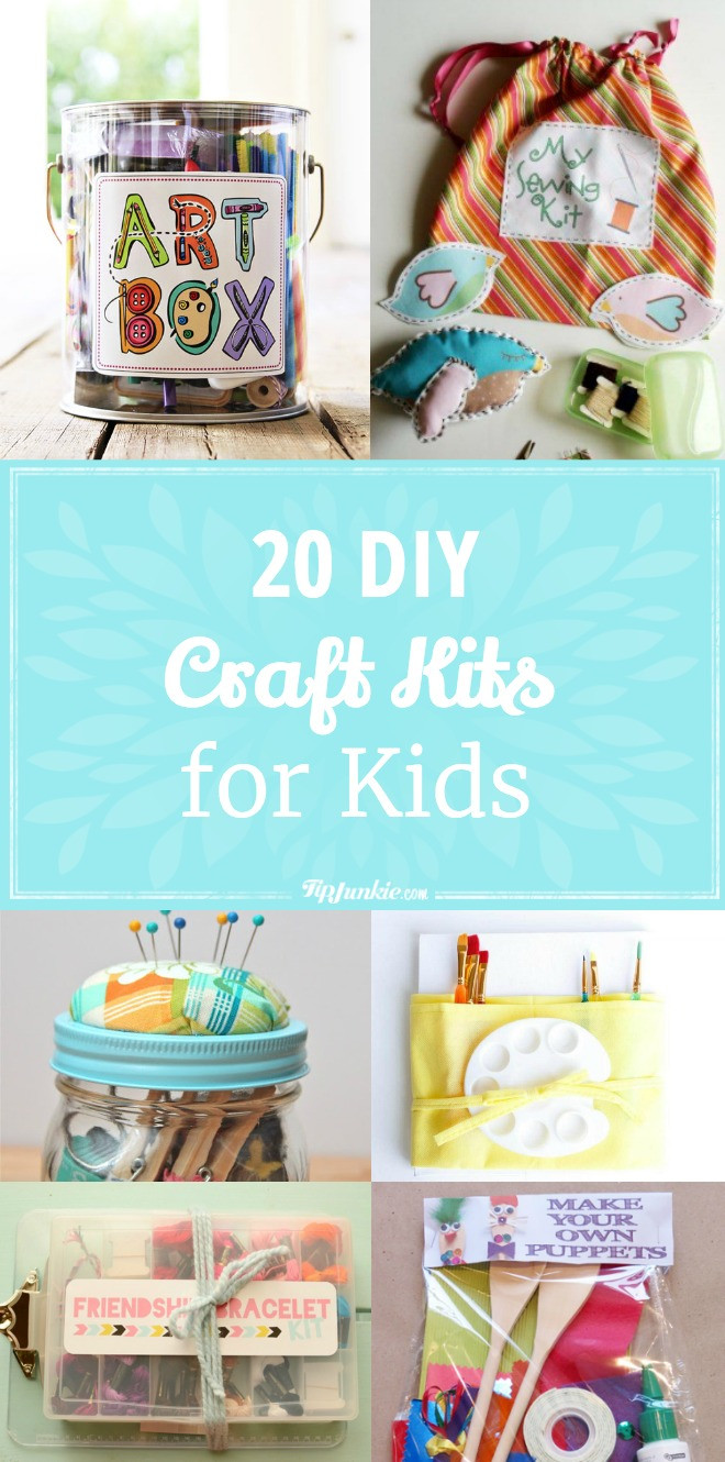 DIY Craft Kits
 20 DIY Craft Kits for Kids [ t ideas] – Tip Junkie