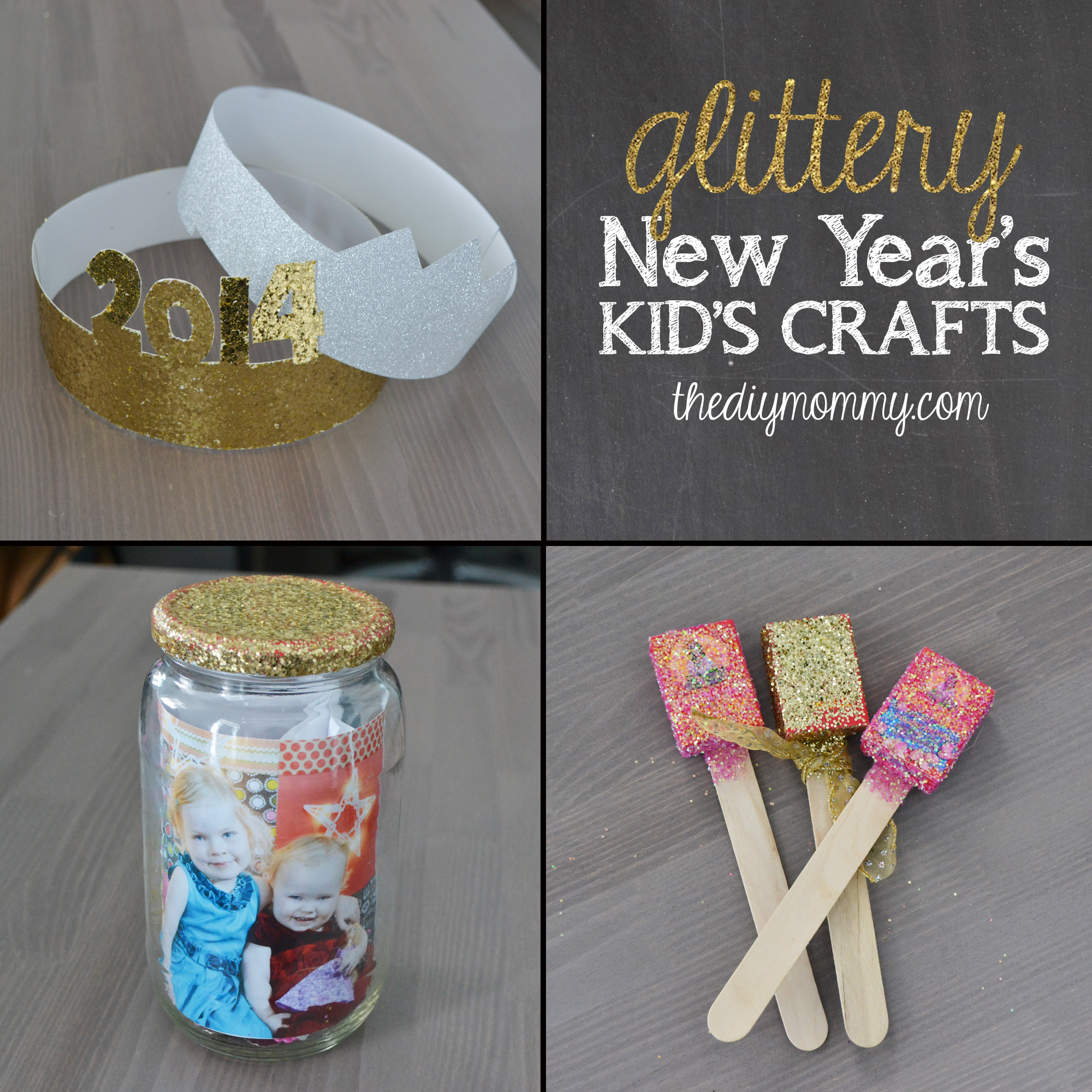 Diy Crafts For Kids
 Make Glittery New Year’s Kid’s Crafts – The News