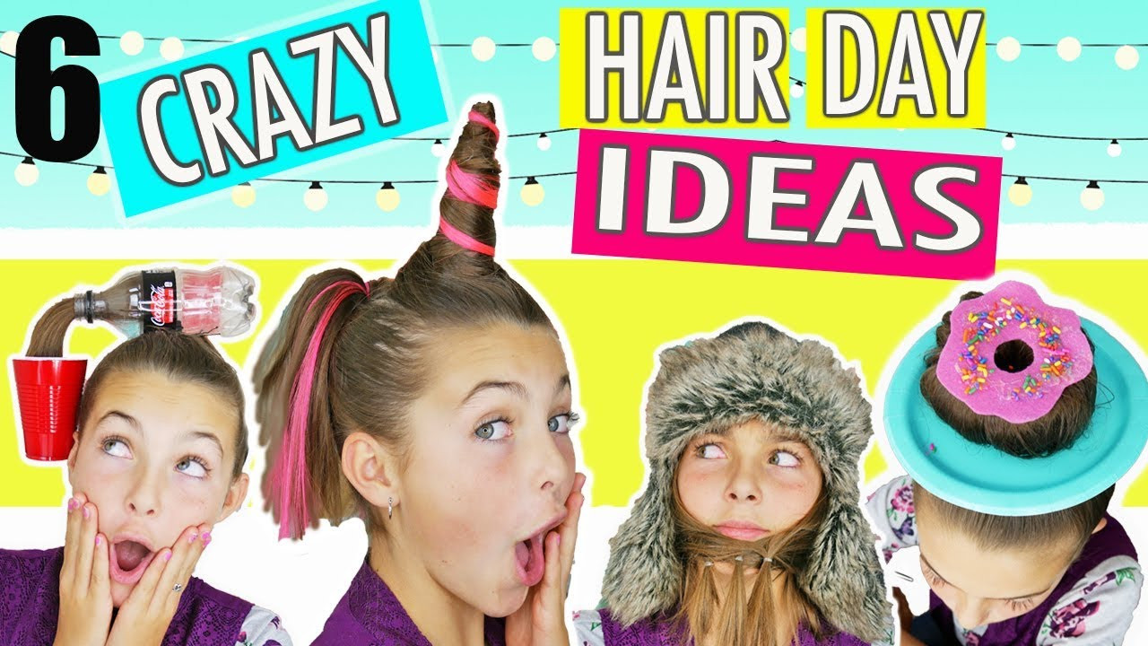 DIY Crazy Hair Day
 CRAZY HAIR DAY IDEAS How To Create The 6 Best DIY