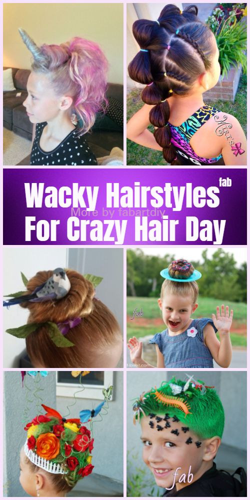 DIY Crazy Hair Day
 DIY Unicorn Hairstyle Tutorial For Crazy Hair Day