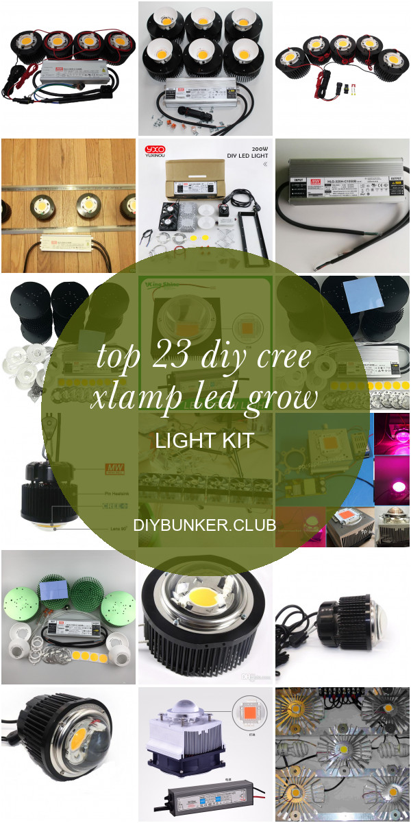 DIY Cree Xlamp Led Grow Light Kit
 Top 23 Diy Cree Xlamp Led Grow Light Kit Best DIY Ideas