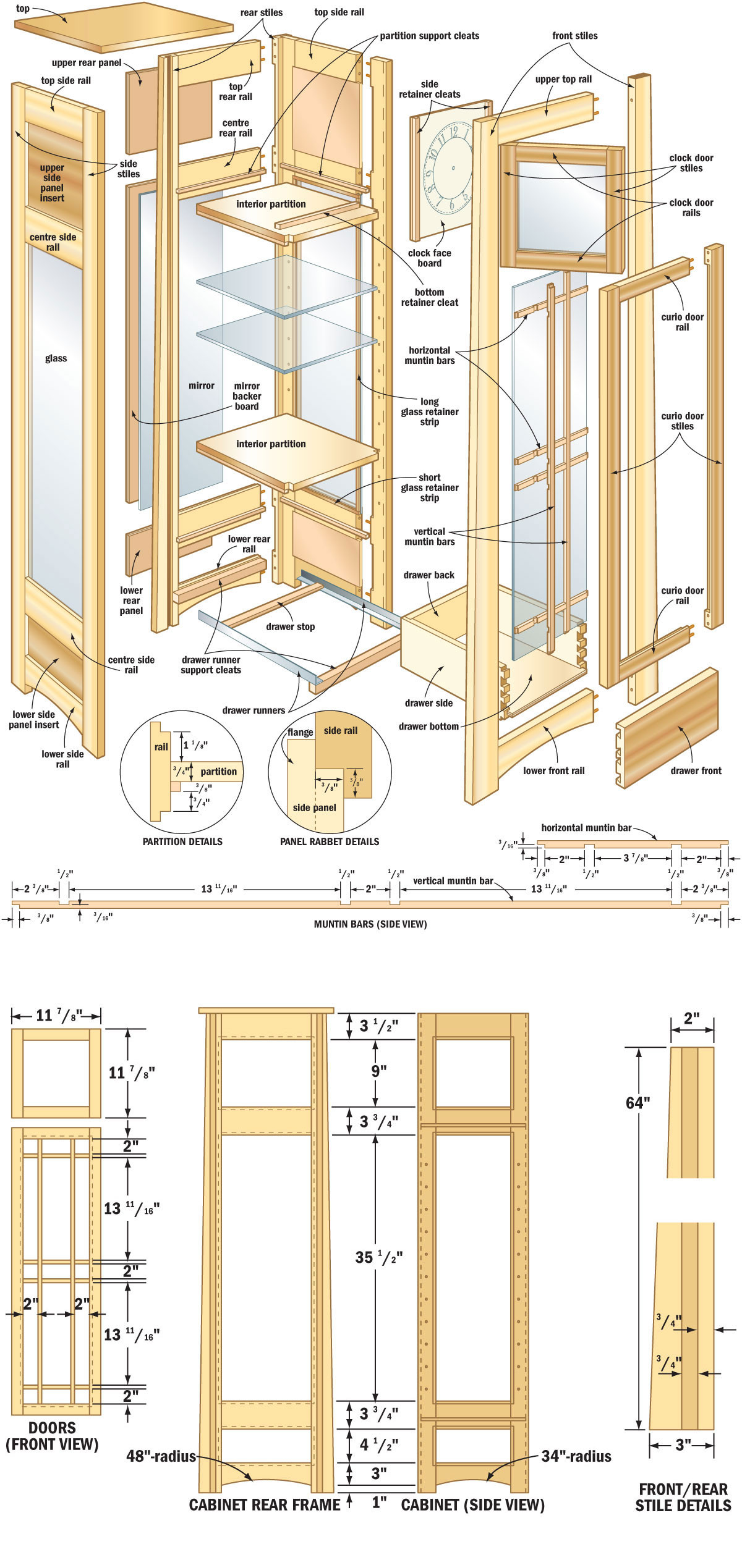 DIY Curio Cabinet Plans
 Plans to build Corner Curio Cabinet Plans Free PDF Plans