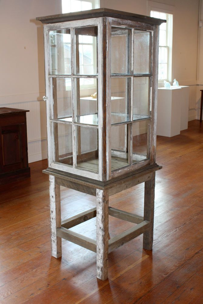 DIY Curio Cabinet Plans
 DIY curio cabinet from old windows For the Home