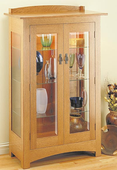 DIY Curio Cabinet Plans
 Wood