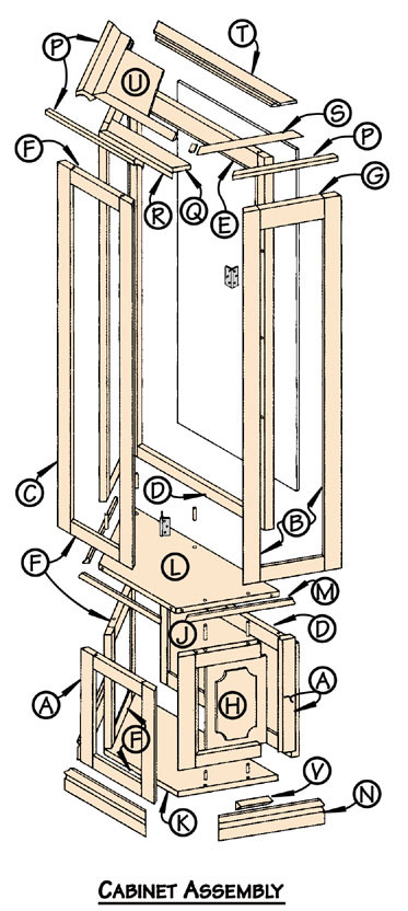 DIY Curio Cabinet Plans
 Wood Curio Cabinet Plans