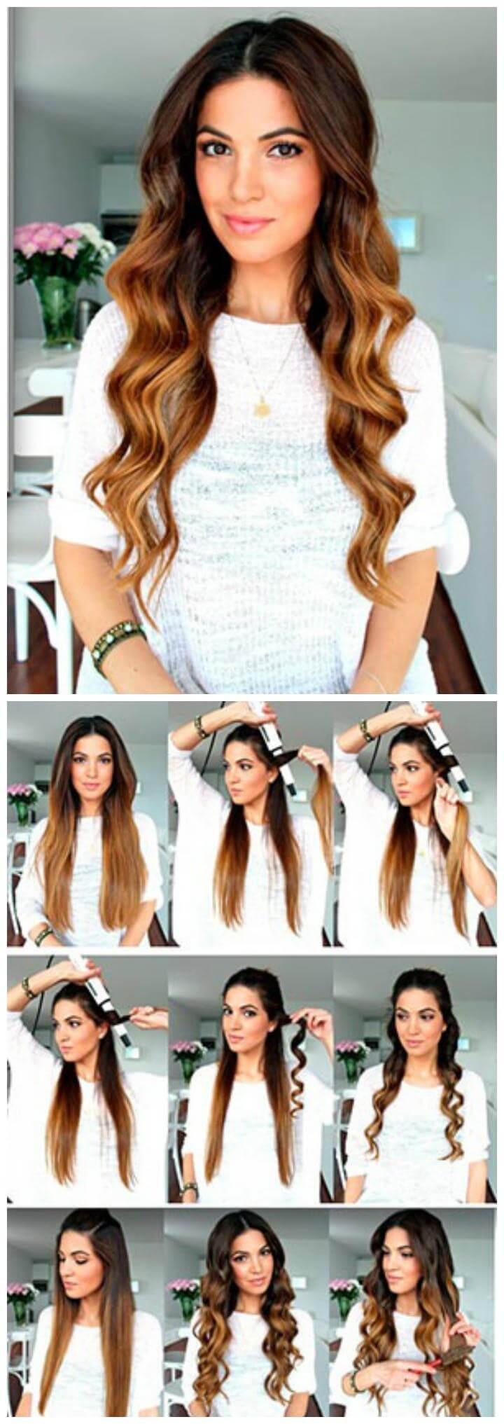 DIY Curly Hair Cut
 25 DIY Hairstyles You Can Do With These Step by Step
