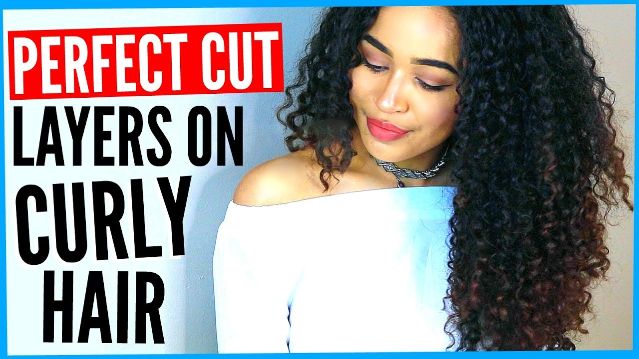 DIY Curly Hair Cut
 DIY LAYERED HAIRCUT ON CURLY HAIR How to Cut Curly Hair