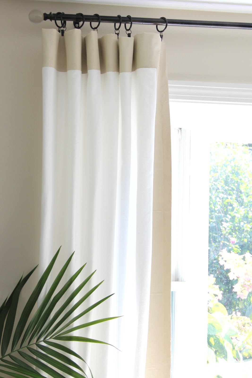 DIY Curtain Brackets
 DIY Curtain Rods Shine Your Light