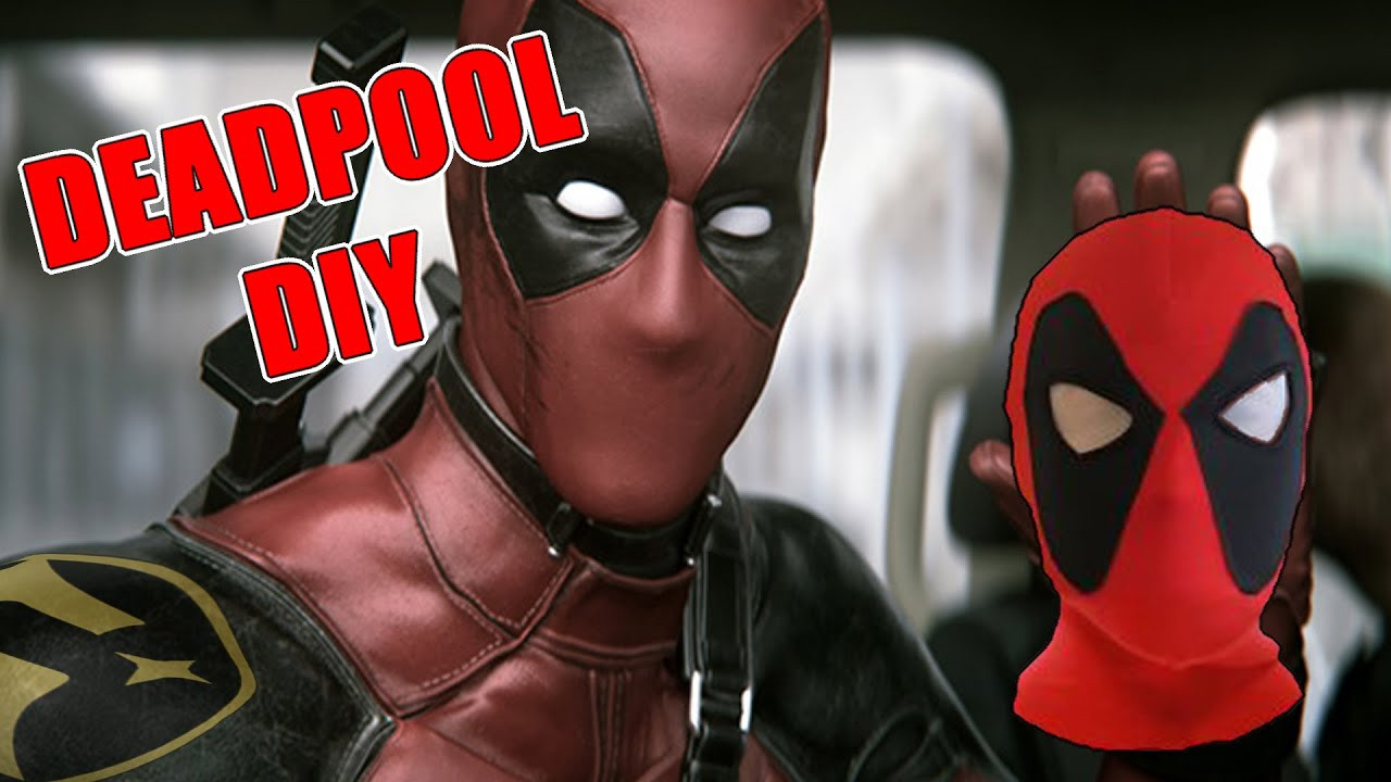 DIY Deadpool Mask
 DIY DEADPOOL MASK Vlog 3