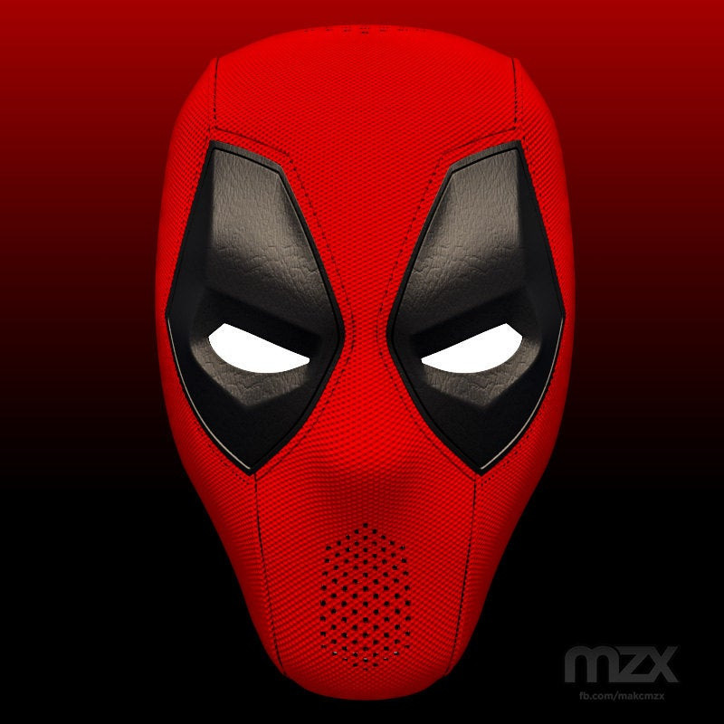 DIY Deadpool Mask
 Deadpool Mask v 1 1 for 3D printing DIY